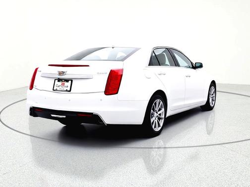 Crystal White Tricoat 2019 Cadillac CTS 2.0L Turbo Luxury