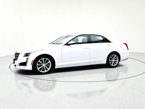 Crystal White Tricoat 2019 Cadillac CTS 2.0L Turbo Luxury
