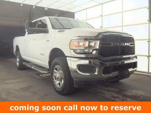 Bright White Clearcoat 2021 RAM 2500 Big Horn Crew Cab 4x4 6'4' Box