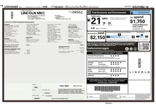 2016 Lincoln MKC Reserve