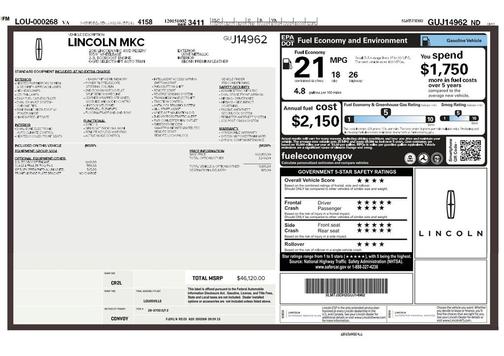 2016 Lincoln MKC Reserve