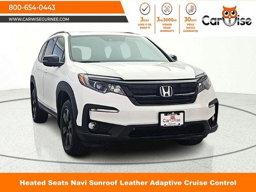 Platinum White Pearl 2022 Honda Pilot AWD TrailSport