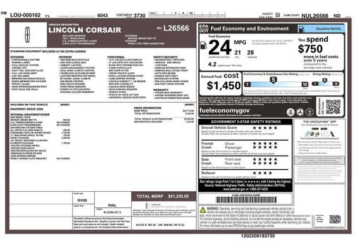2022 Lincoln Corsair Reserve