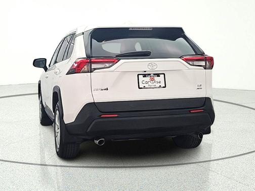 Super White 2021 Toyota RAV4 LE