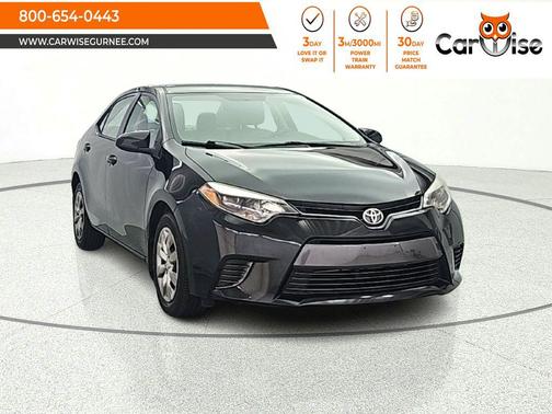 Black Sand 2015 Toyota Corolla S Premium