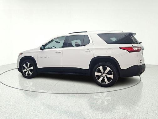 Summit White 2018 Chevrolet Traverse LT Leather