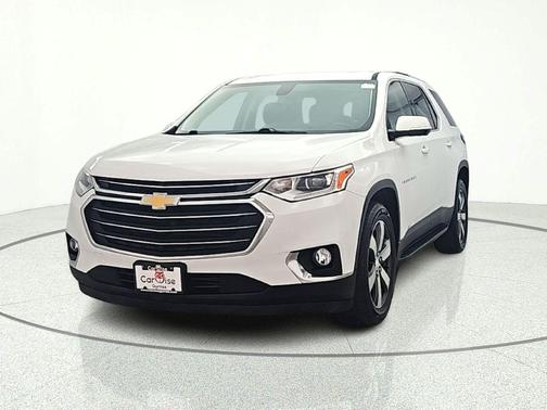 Summit White 2018 Chevrolet Traverse LT Leather