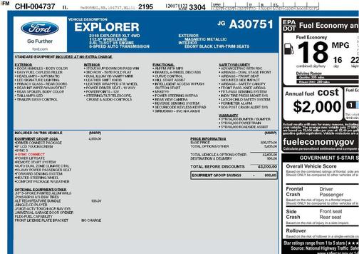 2018 Ford Explorer XLT