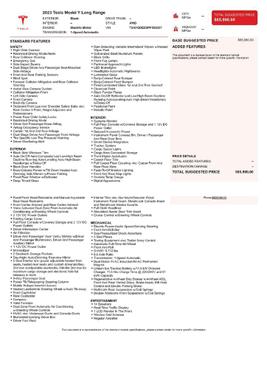 2023 Tesla Model Y Long Range Dual Motor All-Wheel Drive