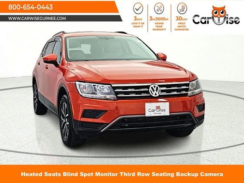 Orange Metallic 2019 Volkswagen Tiguan 2.0T SE