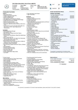 2015 Mercedes-Benz GLA-Class 4MATIC