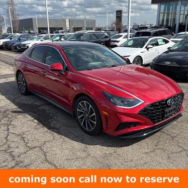 Calypso Red 2020 Hyundai SONATA Limited