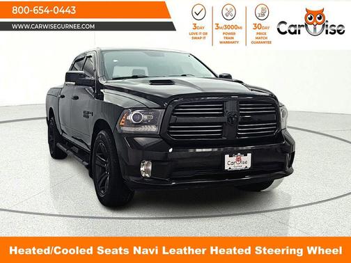 Brilliant Black Crystal Pearlcoat 2016 RAM 1500 Sport