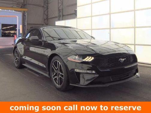 Shadow Black 2020 Ford Mustang EcoBoost Premium