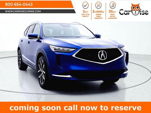 Fathom Blue Pearl 2022 Acura MDX Technology Package