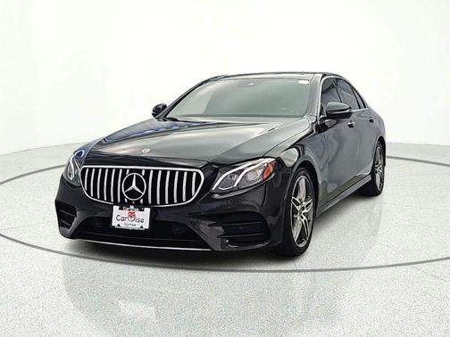 Black 2018 Mercedes-Benz E-Class 4MATIC