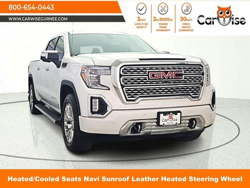 White Frost Tricoat 2019 GMC Sierra 1500 Denali