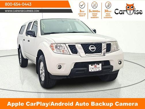 Glacier White 2018 Nissan Frontier SV