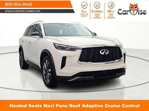 Majestic White 2022 INFINITI QX60 Luxe