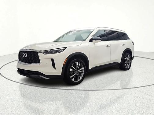 Majestic White 2022 INFINITI QX60 Luxe