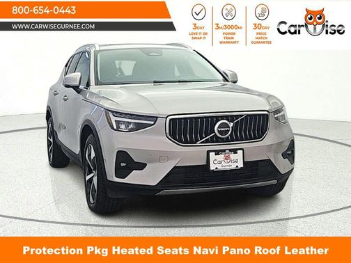 Silver 2024 Volvo XC40 B5 Plus Bright Theme