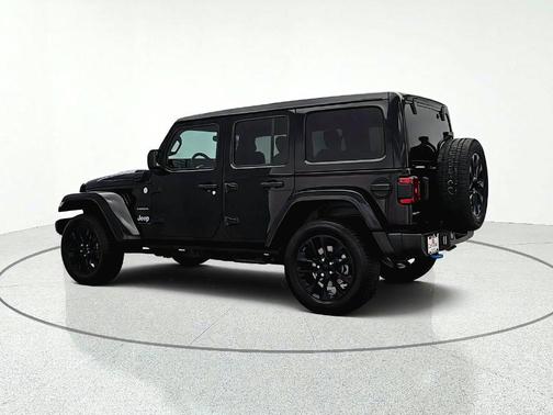 Black Clearcoat 2023 Jeep Wrangler 4xe Sahara