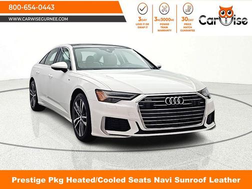 Ibis White 2019 Audi A6 3.0T Prestige Quattro
