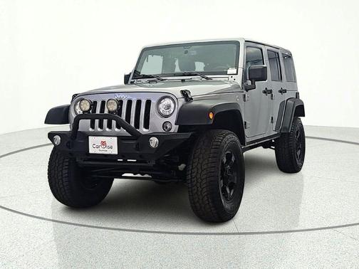 Billet Silver Metallic Clearcoat 2017 Jeep Wrangler Unlimited Sahara