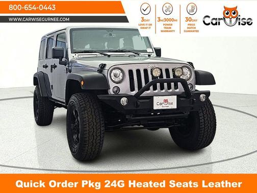 Billet Silver Metallic Clearcoat 2017 Jeep Wrangler Unlimited Sahara