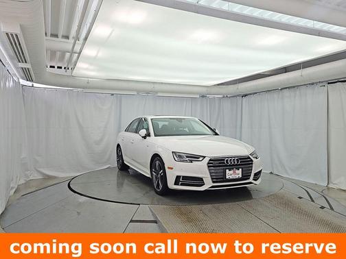 Ibis White 2018 Audi A4 2.0T Premium Plus