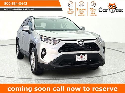Silver Sky Metallic 2021 Toyota RAV4 XLE