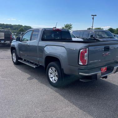 Satin Steel Metallic 2018 GMC Canyon SLE