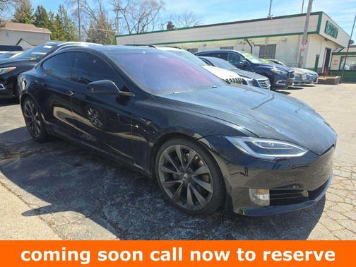Black 2018 Tesla Model S 75D