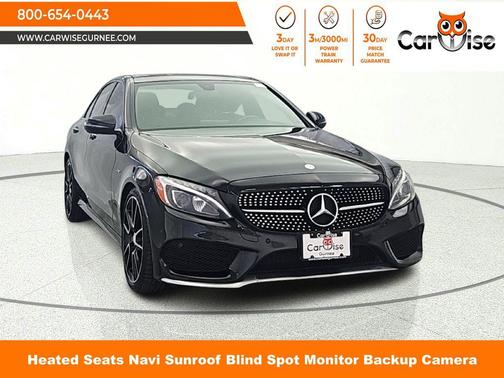Black 2016 Mercedes-Benz C-Class 4MATIC