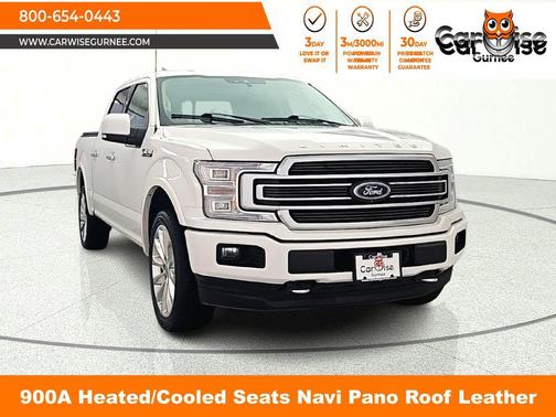 White Platinum Metallic Tri-Coat 2019 Ford F-150 Limited