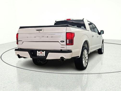White Platinum Metallic Tri-Coat 2019 Ford F-150 Limited