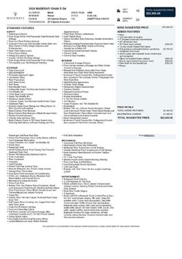 2020 Maserati Ghibli S Q4