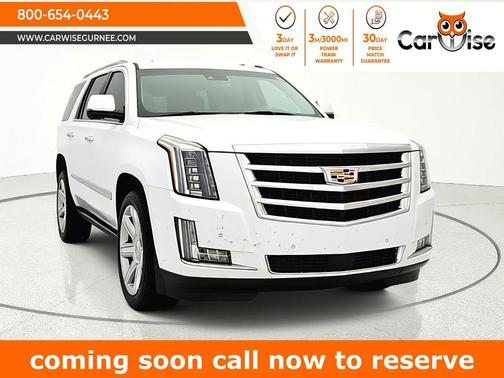 Crystal White Tricoat 2016 Cadillac Escalade Premium