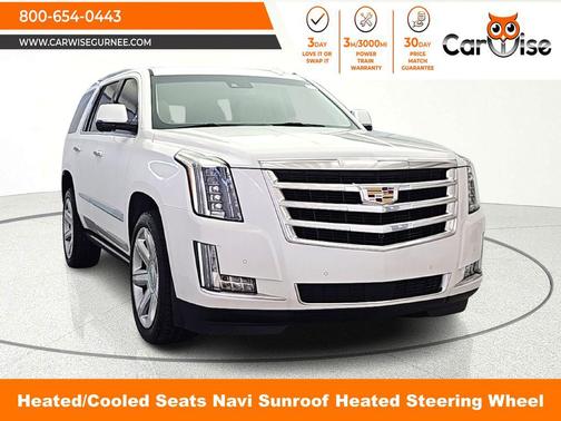 Crystal White Tricoat 2016 Cadillac Escalade Premium