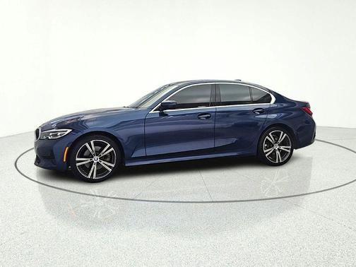 Blue 2021 BMW 330 xDrive