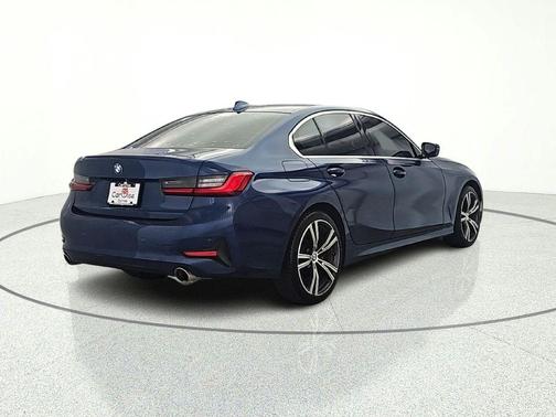 Blue 2021 BMW 330 xDrive