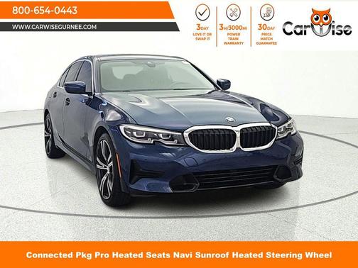 Blue 2021 BMW 330 xDrive