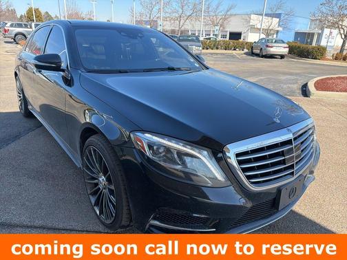 Black 2014 Mercedes-Benz S-Class 4MATIC