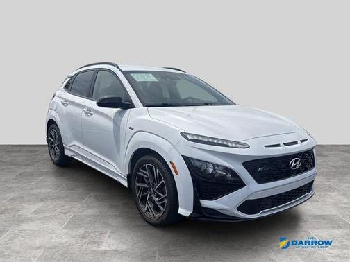 Lunar White 2022 Hyundai KONA N Line