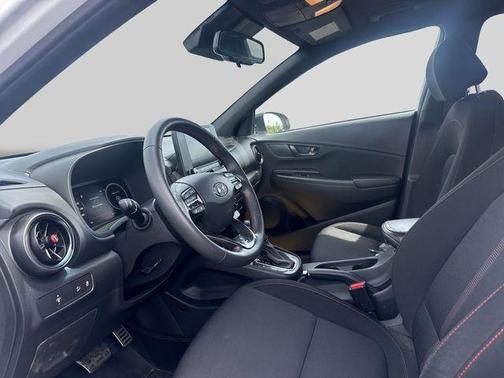 Lunar White 2022 Hyundai KONA N Line