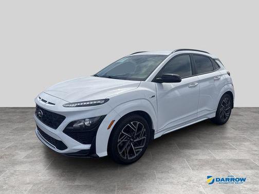 Lunar White 2022 Hyundai KONA N Line