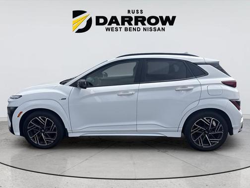 Lunar White 2022 Hyundai KONA N Line