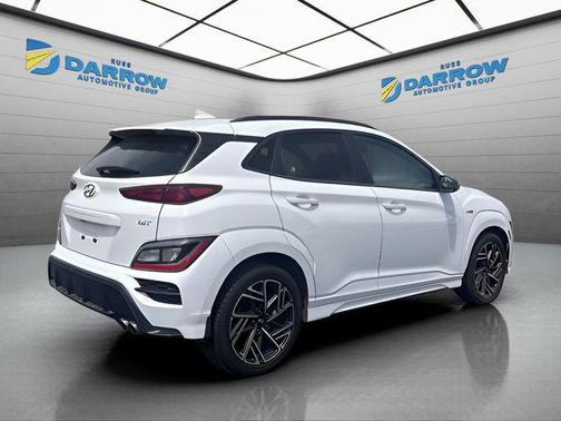 Lunar White 2022 Hyundai KONA N Line