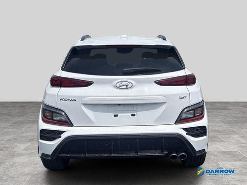Lunar White 2022 Hyundai KONA N Line