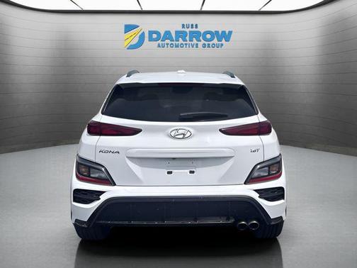 Lunar White 2022 Hyundai KONA N Line